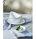 CORELLE LIVINGWARE DOUBLE RING 296 ML DESSERT BOWL PACK OF 6