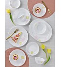 CORELLE LIVINGWARE PLUS ELEGANCE 26CM DINNER PLATE - PACK OF 6