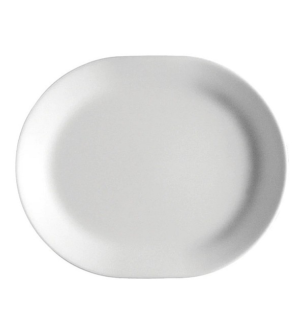 CORELLE LIVINGWARE WINTER FROST WHITE 31CM SERVING PLATTER