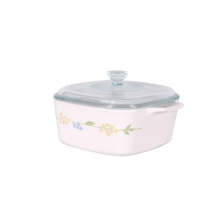 CORNINGWARE 5L COVERED CASSEROLE SECRET GARDEN A-5