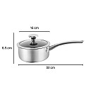 DURANANO 16CM SAUCEPAN WITH LID