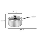 DURANANO 18CM SAUCEPAN WITH LID