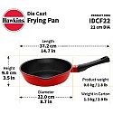 DIE CAST FRYING PAN 22 CM (IDCF22)