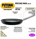 HARD ANODISED FRYING PAN (STAINLESS STEEL HANDLE) 29 CM (AF29)