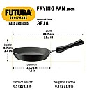 HARD ANODISED FRYING PAN 17 CM (AF17)