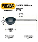 HARD ANODISED TADKA PAN 1 CUP (SPICE HEATING PAN) (ATP1)