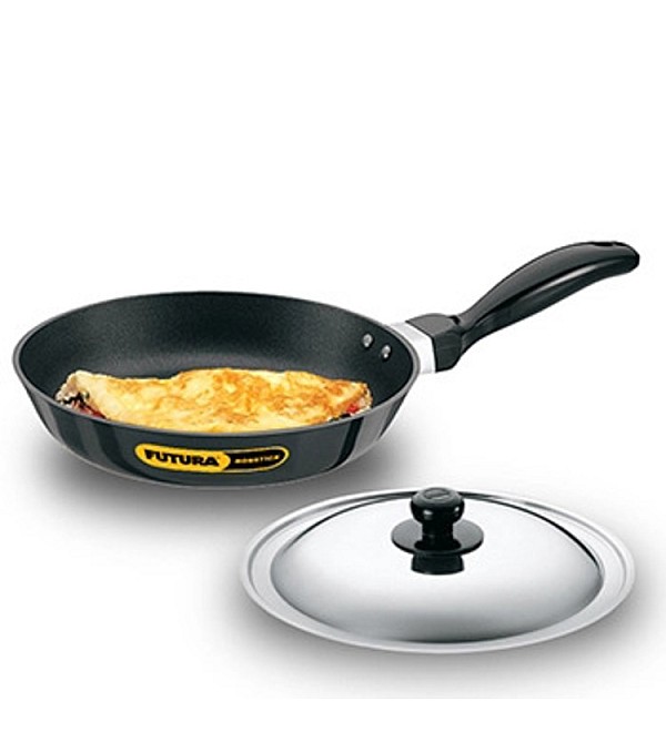 NONSTICK FRYING PAN 20 CM WITH STAINLESS STEEL LID (NF20S)