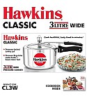 HAWKINS CLASSIC (WIDE) 3 LITRE (CL3W)