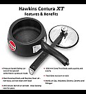 HAWKINS CONTURA BLACK XT 1.5 LITRE (CXT15)