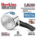 HAWKINS STAINLESS STEEL 1.5 LITRE (HSS15)