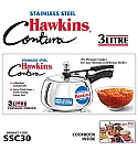 HAWKINS STAINLESS STEEL CONTURA 3 LITRE (SSC30)