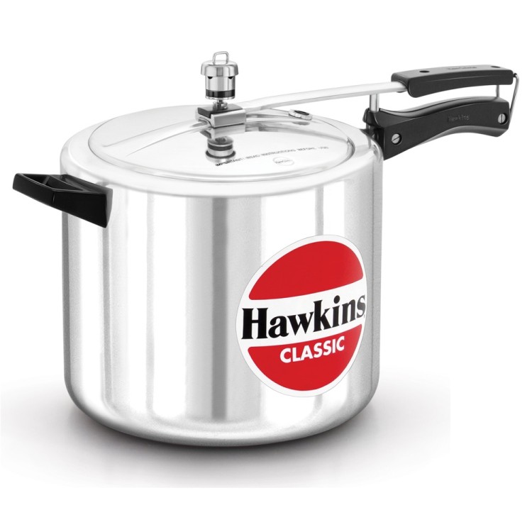 Hawkins 10 Litre Classic Pressure Cooker Silver (CL10)