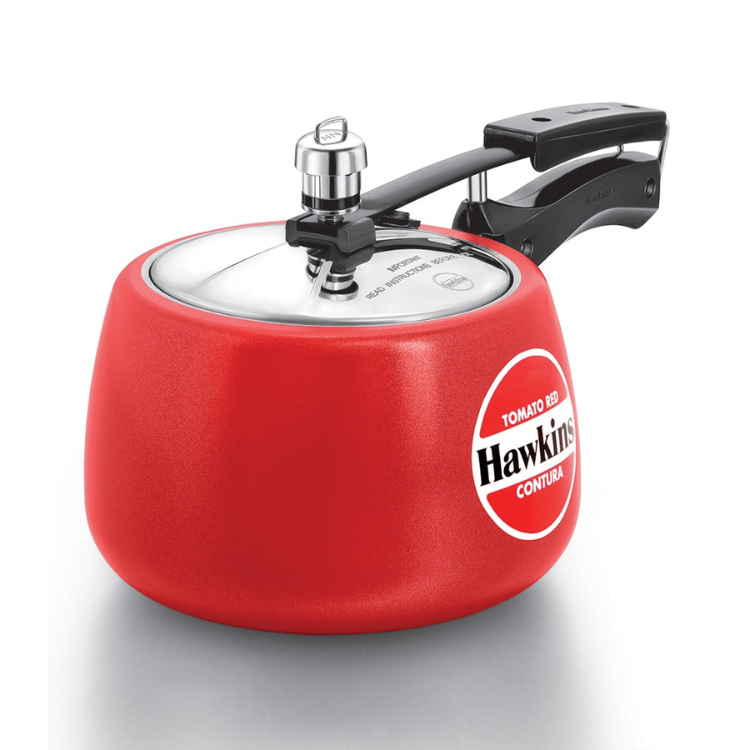 Hawkins 3 Litre Contura Pressure Cooker Tomato Red CTR30