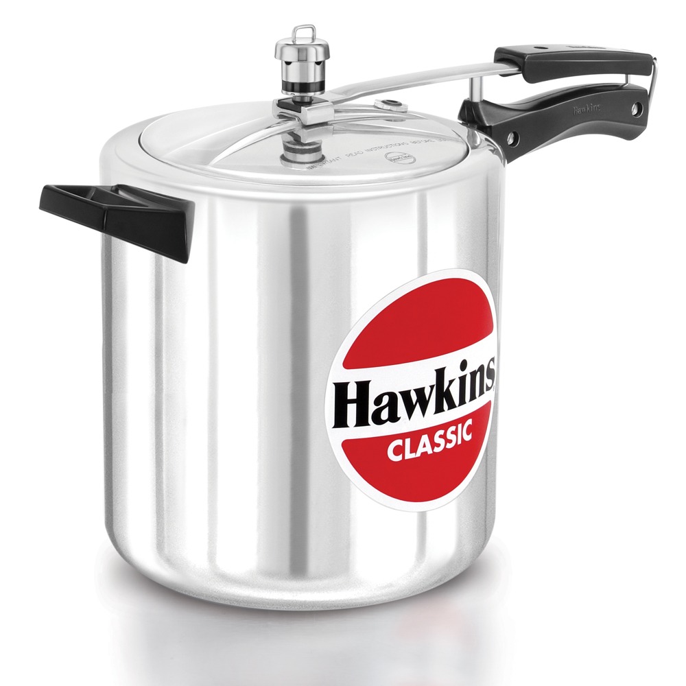 Hawkins 8 Litre Classic Pressure Cooker Silver (CL8T)