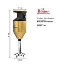 Mr. Butler 250-Watt Hand Blender (Gold)