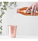 Pure Copper Bottle 1000 Ml, Aura, Pack Of 2