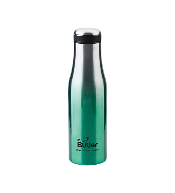 Thermosteel Bottle 500 Ml, Duet, Vacuum Insulated, Cold/Hot, Green