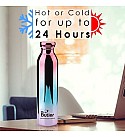 Thermosteel Bottle 600 Ml, Fusion, Vacuum Insulated, Cold/Hot, Multicolour