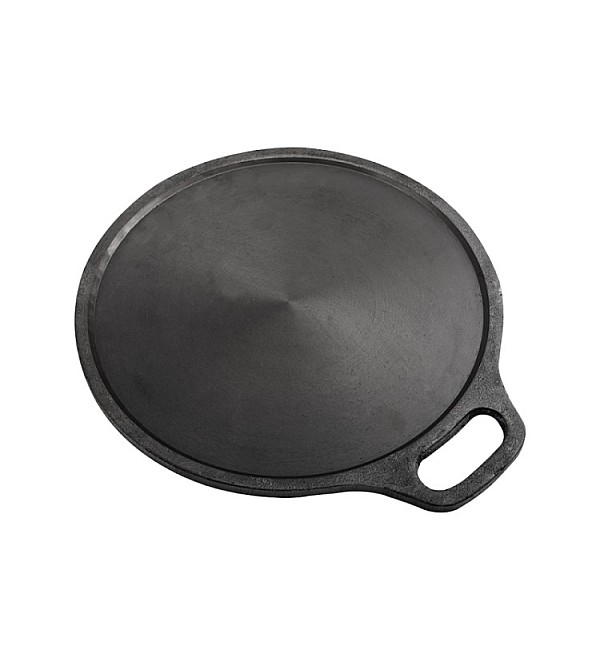 Pre-Seasoned Cast Iron Roti/Dosa Tawa 11 Inch, Black