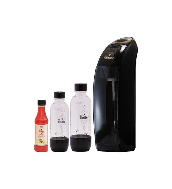 Sodamaker Fizz Master - Mr. Butler Italia Black Single Cylinder Pack