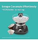 Preethi Cocosta Kp001 Coconut Scraper Citrus Juicer 100% Safe Dual Protection Scraper With Safety Switch Silicon Cap Spillage Free Collection Bowl 100 Watt 2Yr Guarantee Lifelong Free Service