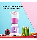 Wonderchef Orchid Personal Blender Portable Blender Smoothie Maker 250 Watts Powerful 100% Full Copper Motor 2 Years Warranty Purple