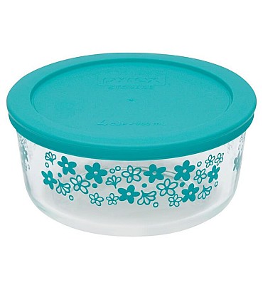 PYREX DECORATED STORAGE 4-CUP950ML ROUND STORAGE SPRING BLOSSOM WPC - BONDI