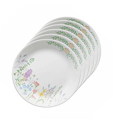 CORELLE ASIA COLLECTION BLOOMS 26 CM DINNER PLATE PACK OF 6