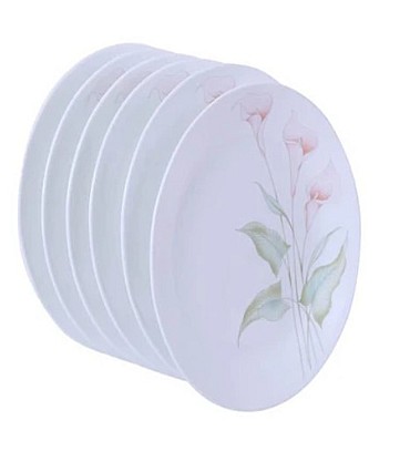 CORELLE ASIA COLLECTION LILYVILLE DINNER PLATES - PACK OF 6